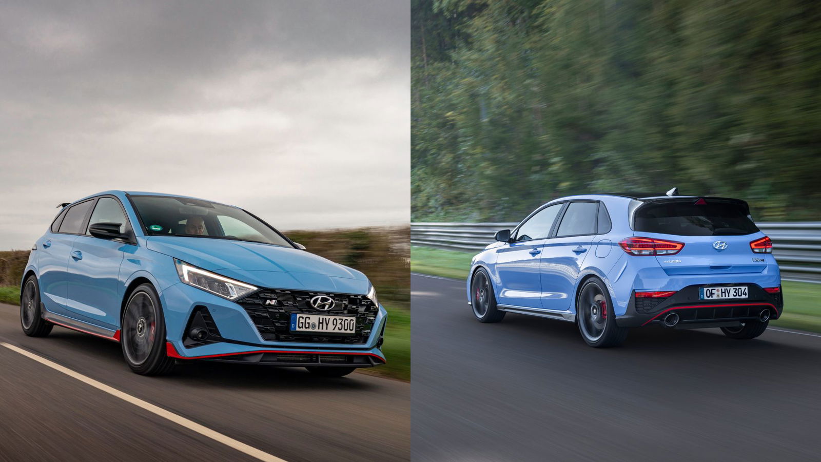 Hyundai i20 N and i30 N